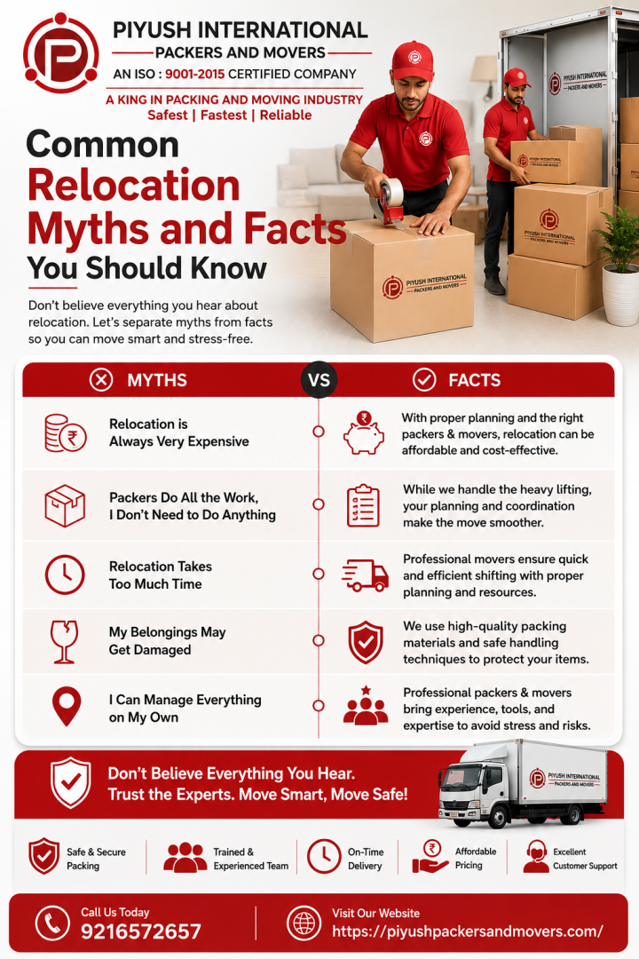 Common Relocation Myths and Facts You Should Know